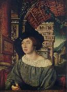 Ambrosius Holbein, Portrait of a young man